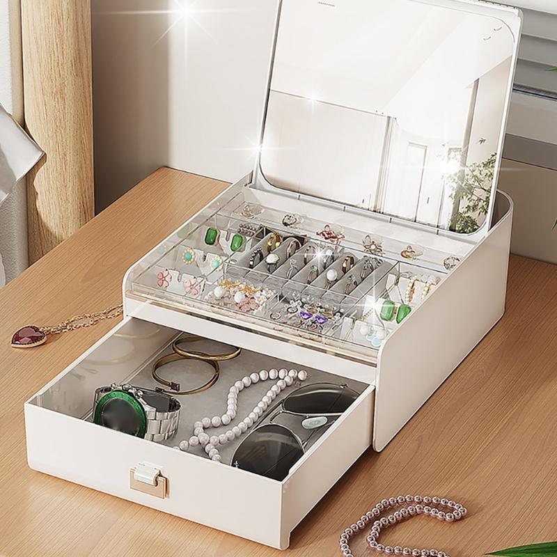 Jewelry Box Sturdy PET ABS Construction Multiple Layer Organizers Portable Designs for Home and Travel J0MC China Mainland
Jewelry Box Sturdy PET ABS Construction Multiple Layer Organizers Portable Designs for Home and Travel J0MC China Mainland