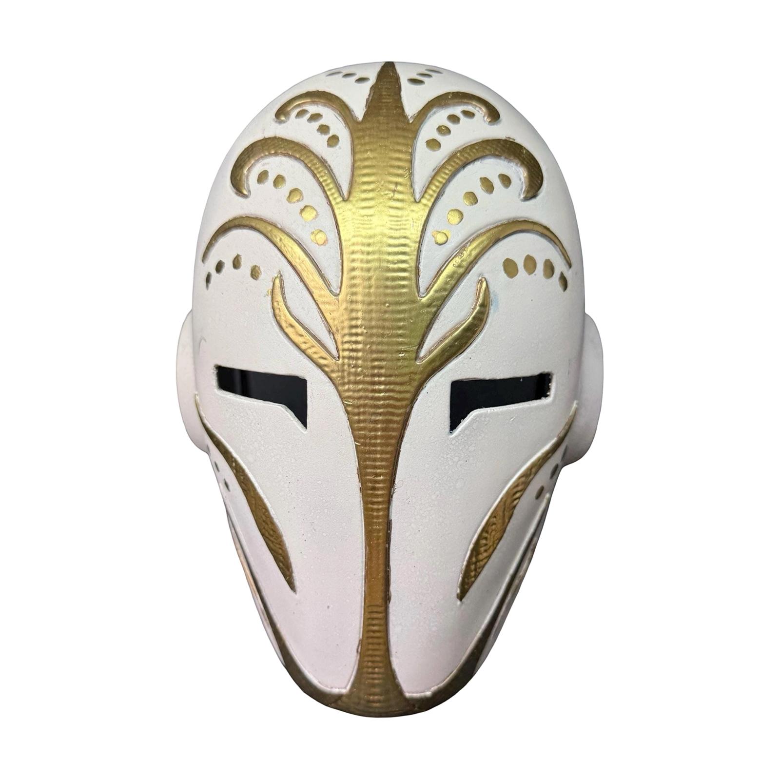 Protective Full Face Mask with Decorative Raised Pattern and Ventilation Openings Suitable for Costume Use and Display One Size
Protective Full Face Mask with Decorative Raised Pattern and Ventilation Openings Suitable for Costume Use and Display One Size
