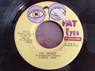 7inch Record FARGO VOICE - You Design NONE Fat Eyes Record Jamaica Reggae, Ska & Dub Used
7inch Record FARGO VOICE - You Design NONE Fat Eyes Record Jamaica Reggae, Ska & Dub Used