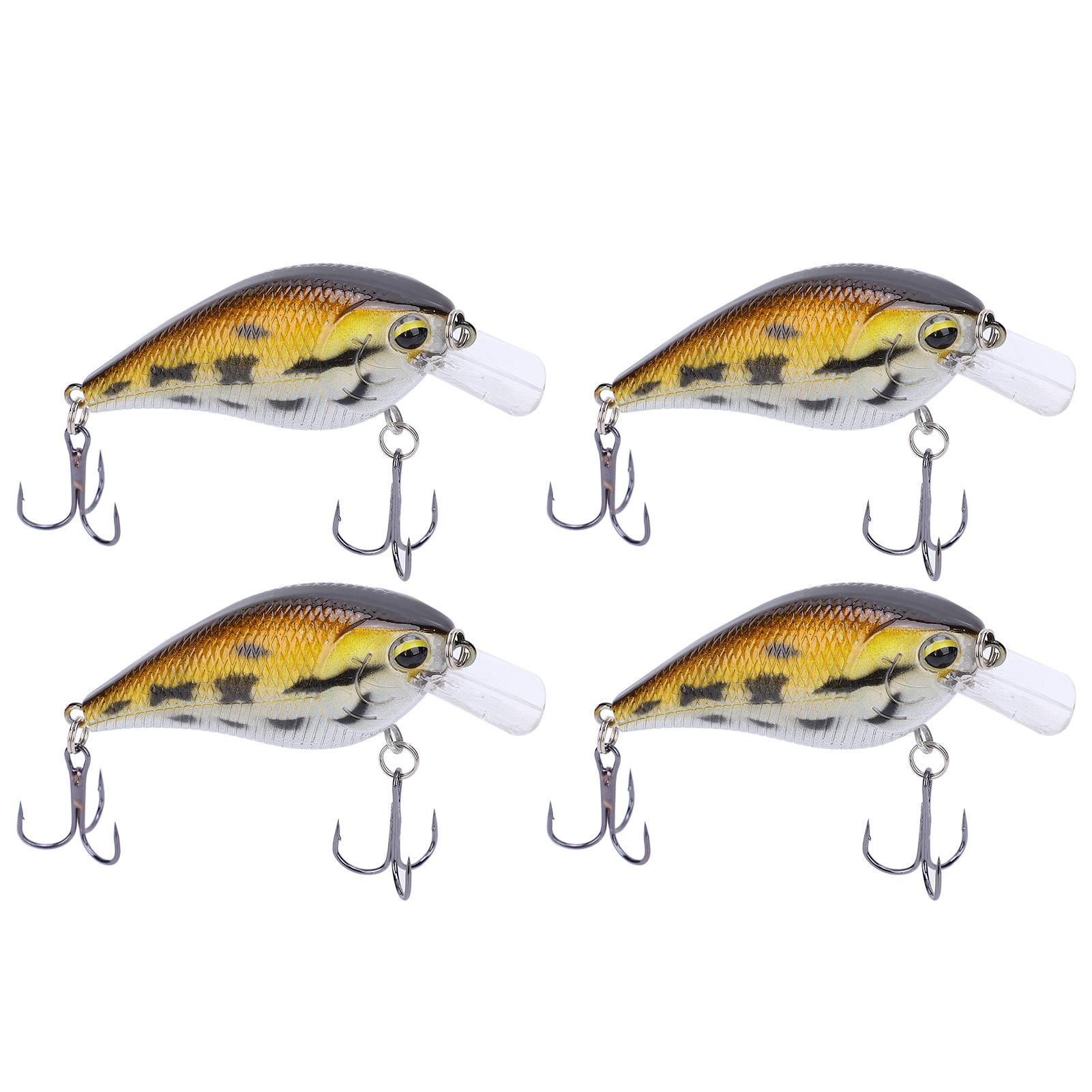 4Pcs Artificial Simulation Plastic Minnow Crank Rock Lure Bait Fishing Accessory White and yellow
4Pcs Artificial Simulation Plastic Minnow Crank Rock Lure Bait Fishing Accessory White and yellow