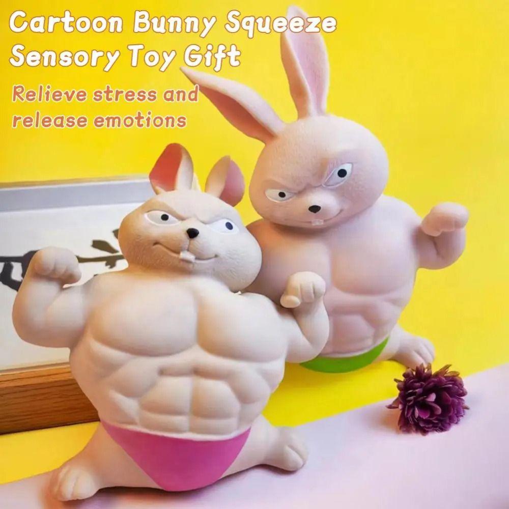 Relaxed Slow Risings Fidgets Toy Muscle Rabbit Animal Squeezing Toy Office Workers pink pants
Relaxed Slow Risings Fidgets Toy Muscle Rabbit Animal Squeezing Toy Office Workers pink pants