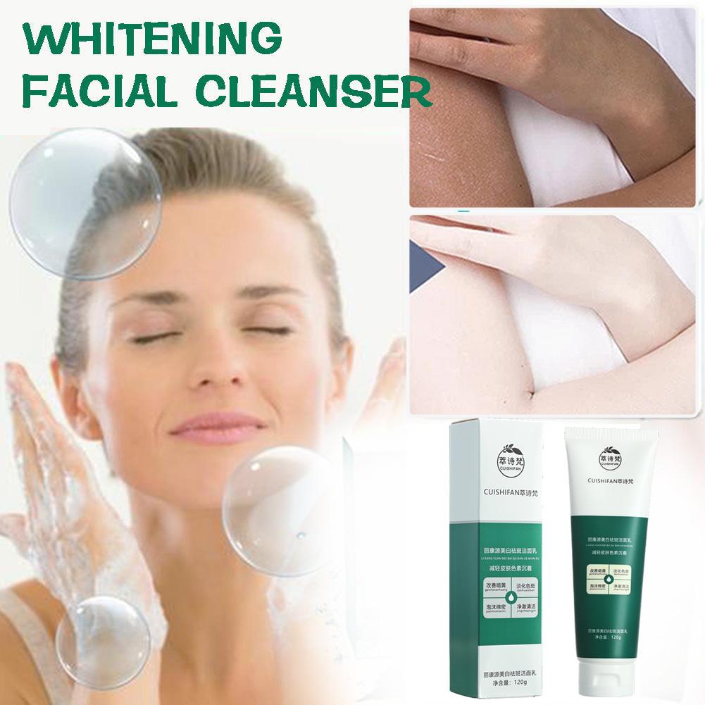 Cuishifan Whitening and Freckle-Removing Niacinamide Delicate Moisturizing Cleanser Deep - & Cl M6R7
Cuishifan Whitening and Freckle-Removing Niacinamide Delicate Moisturizing Cleanser Deep - & Cl M6R7