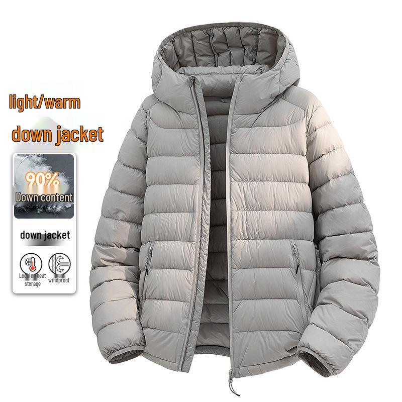 Winter 2025 Lightweight Slim-Fit Duck Down Hooded Jacket - 750 Fill Power 4XL
Winter 2025 Lightweight Slim-Fit Duck Down Hooded Jacket - 750 Fill Power 4XL