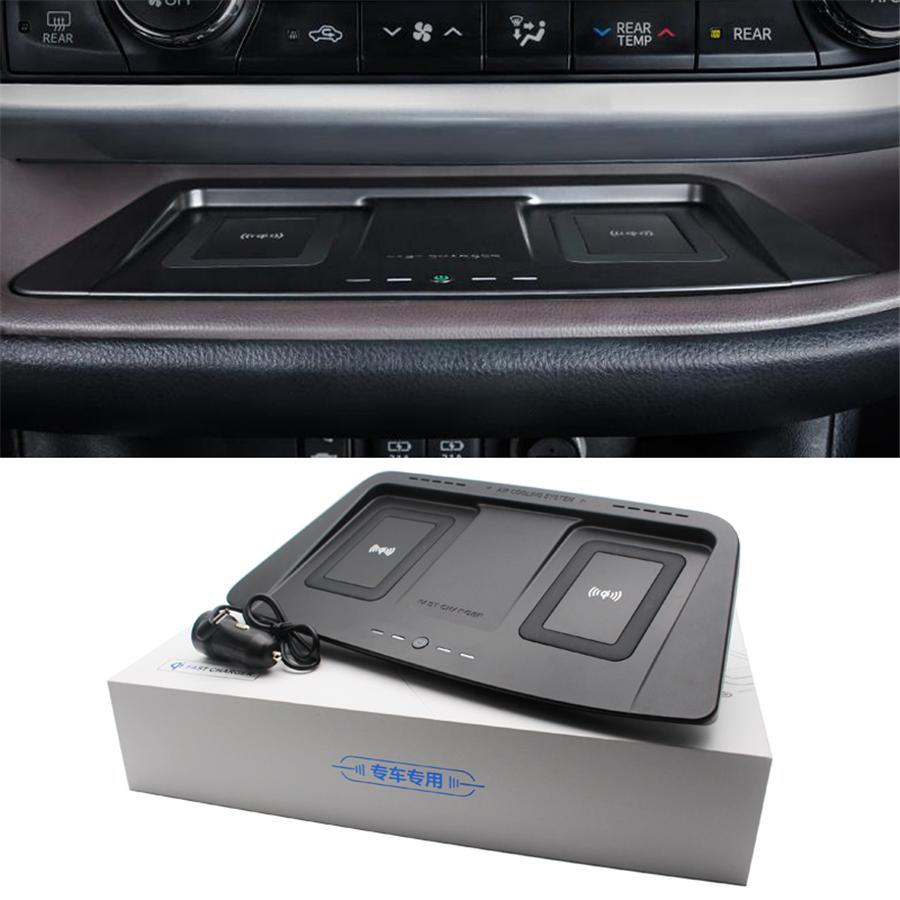 LHD Car Accessories 10W QI Wireless Mobile Charging Plate For Toyota Highlander 2015-2018 2019 Console Cell Phone Charger Pad
LHD Car Accessories 10W QI Wireless Mobile Charging Plate For Toyota Highlander 2015-2018 2019 Console Cell Phone Charger Pad
