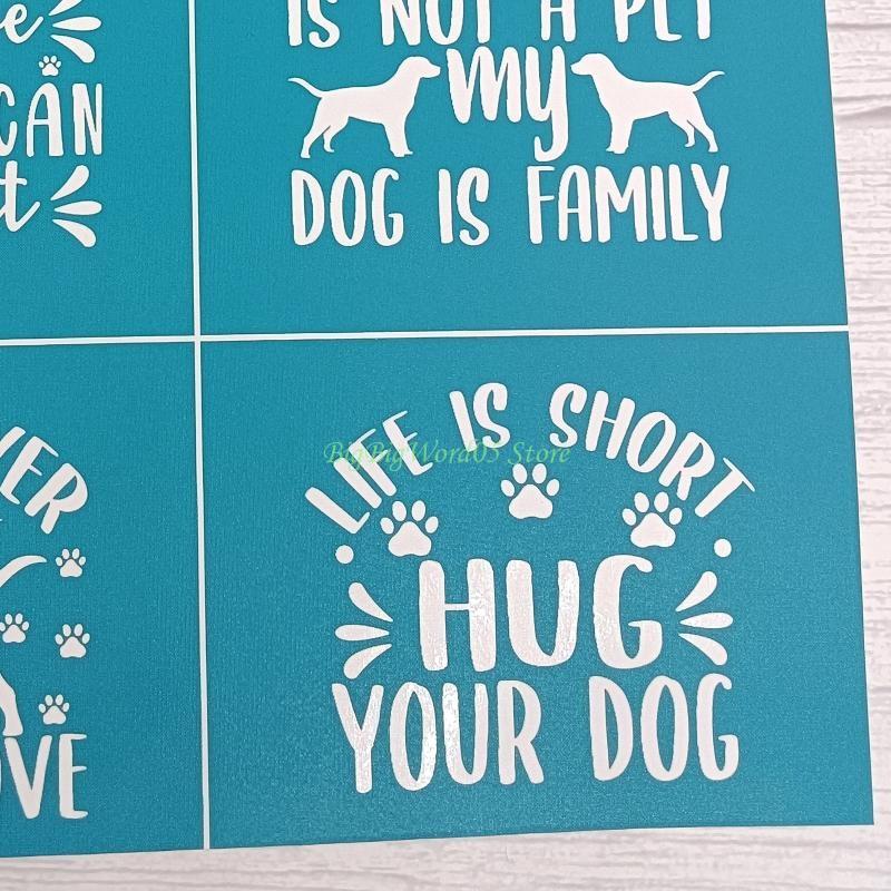 24TE DOG LOVE Self Adhesive Silk Screen Printing Stencil Mesh Transfers for DIY T-Shirt Pillow Fabric Bags Textile Painting CN
24TE DOG LOVE Self Adhesive Silk Screen Printing Stencil Mesh Transfers for DIY T-Shirt Pillow Fabric Bags Textile Painting CN