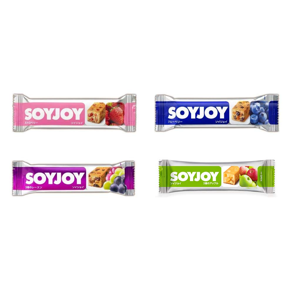 Soyjoy Strawberry Blueberry 3 вида изюма 2 вида яблок 12 штук в коробке 4 коробки в наборе 48 штук