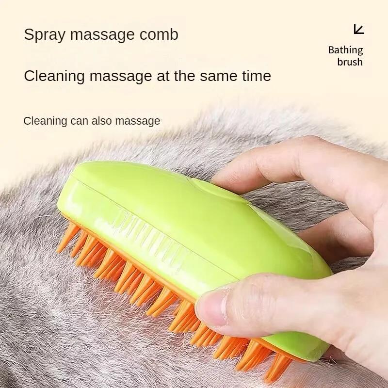 Steam Brush Accessories for Cats Electric Water Sprayer Pet Kitten Grooming Soft Silicone Epilator Cats Things Supplies Products зелёный
Steam Brush Accessories for Cats Electric Water Sprayer Pet Kitten Grooming Soft Silicone Epilator Cats Things Supplies Products зелёный