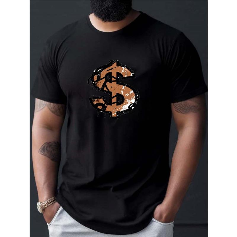 European sizes Men s T-shirt Graffiti Dollar Sign Wealth Symbol Slogan Adult T - ShirtBanknote Printed Short Sleeved Men s Short Sleeved T-shirt 4XL чорний
European sizes Men s T-shirt Graffiti Dollar Sign Wealth Symbol Slogan Adult T - ShirtBanknote Printed Short Sleeved Men s Short Sleeved T-shirt 4XL чорний