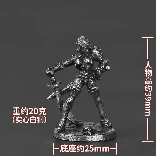Metal Desert Warrior Miniature | Fantasy Wargame Figure | Collectible Model -Ornament & DIY Craft Gift Car Interior Decor
Metal Desert Warrior Miniature | Fantasy Wargame Figure | Collectible Model -Ornament & DIY Craft Gift Car Interior Decor