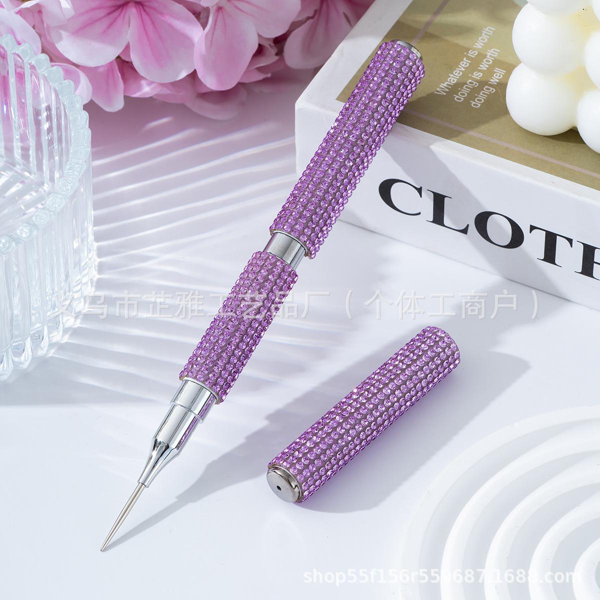 Diamond-encrusted new manicure double head full drill point drill pen point drill pen phototherapy pen pull line dual-purpose pen светло-фиолетовый
Diamond-encrusted new manicure double head full drill point drill pen point drill pen phototherapy pen pull line dual-purpose pen светло-фиолетовый