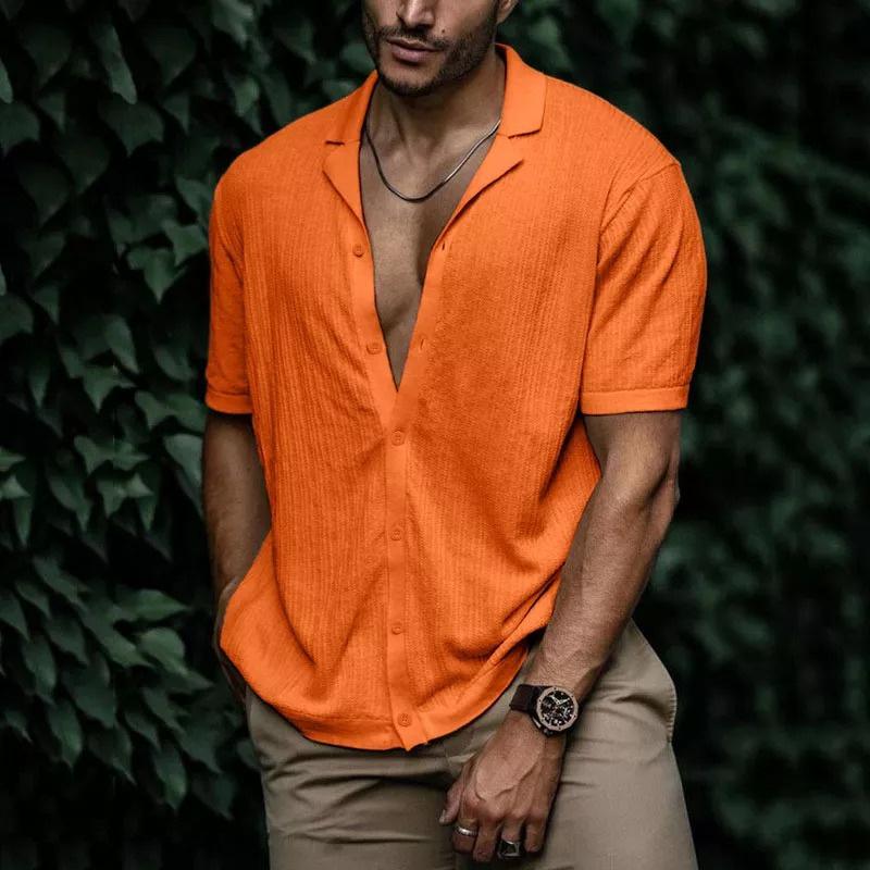 Men s Casual Short Sleeve Shirt Button Down Lightweight Breathable Textured Fabric Relaxed Fit Summer Shirt M
Men s Casual Short Sleeve Shirt Button Down Lightweight Breathable Textured Fabric Relaxed Fit Summer Shirt M