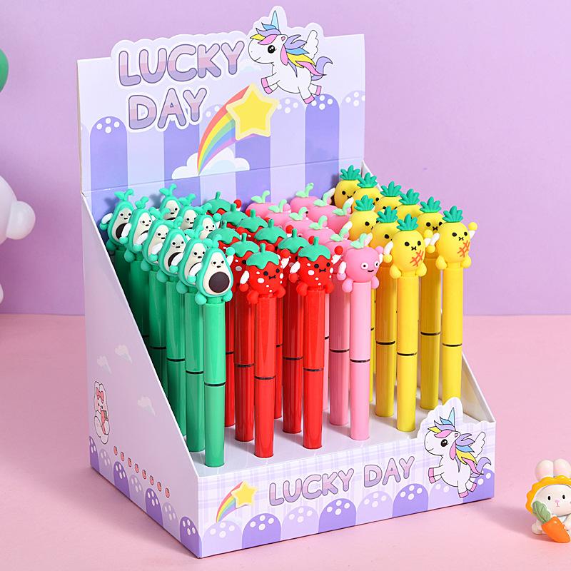 36 Pcs Cute fruit core changing straight liquid quick drying bead for office work, Brushing questions, signing writing, diaries, notes, student class Random style 36Pcs
36 Pcs Cute fruit core changing straight liquid quick drying bead for office work, Brushing questions, signing writing, diaries, notes, student class Random style 36Pcs