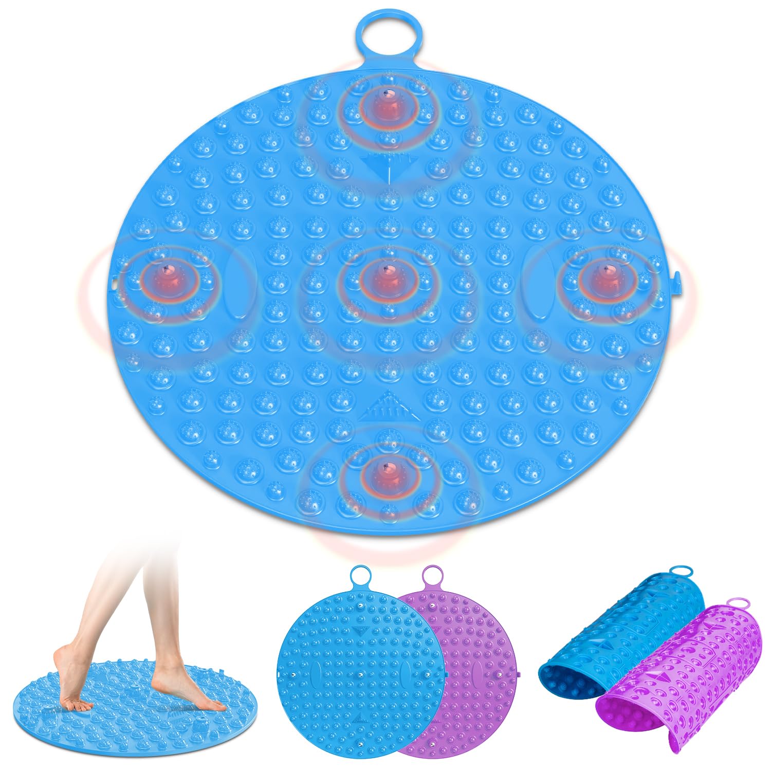 MJLN Foot Pressure Mat Доска для акупрессуры с выступами, новая улучшенная доска для релаксации всего за 10 футов, акупрессурный коврик, компактный и прочный, для релаксации ног
MJLN Foot Pressure Mat Доска для акупрессуры с выступами, новая улучшенная доска для релаксации всего за 10 футов, акупрессурный коврик, компактный и прочный, для релаксации ног
