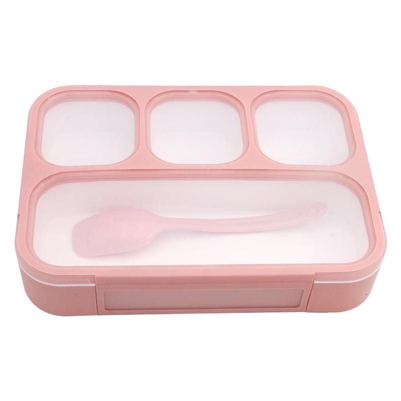 Силиконовый ланч-бокс с четырьмя отделениями и ложкой 1L Bento Box with Sauce Box and Muffin Cup
Силиконовый ланч-бокс с четырьмя отделениями и ложкой 1L Bento Box with Sauce Box and Muffin Cup