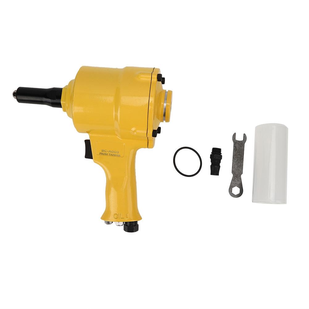 Pneumatic Rivet Machine Air Riveter Lightweight Woodworking Riveting Tool Shock‑Proof 2Claw
Pneumatic Rivet Machine Air Riveter Lightweight Woodworking Riveting Tool Shock‑Proof 2Claw