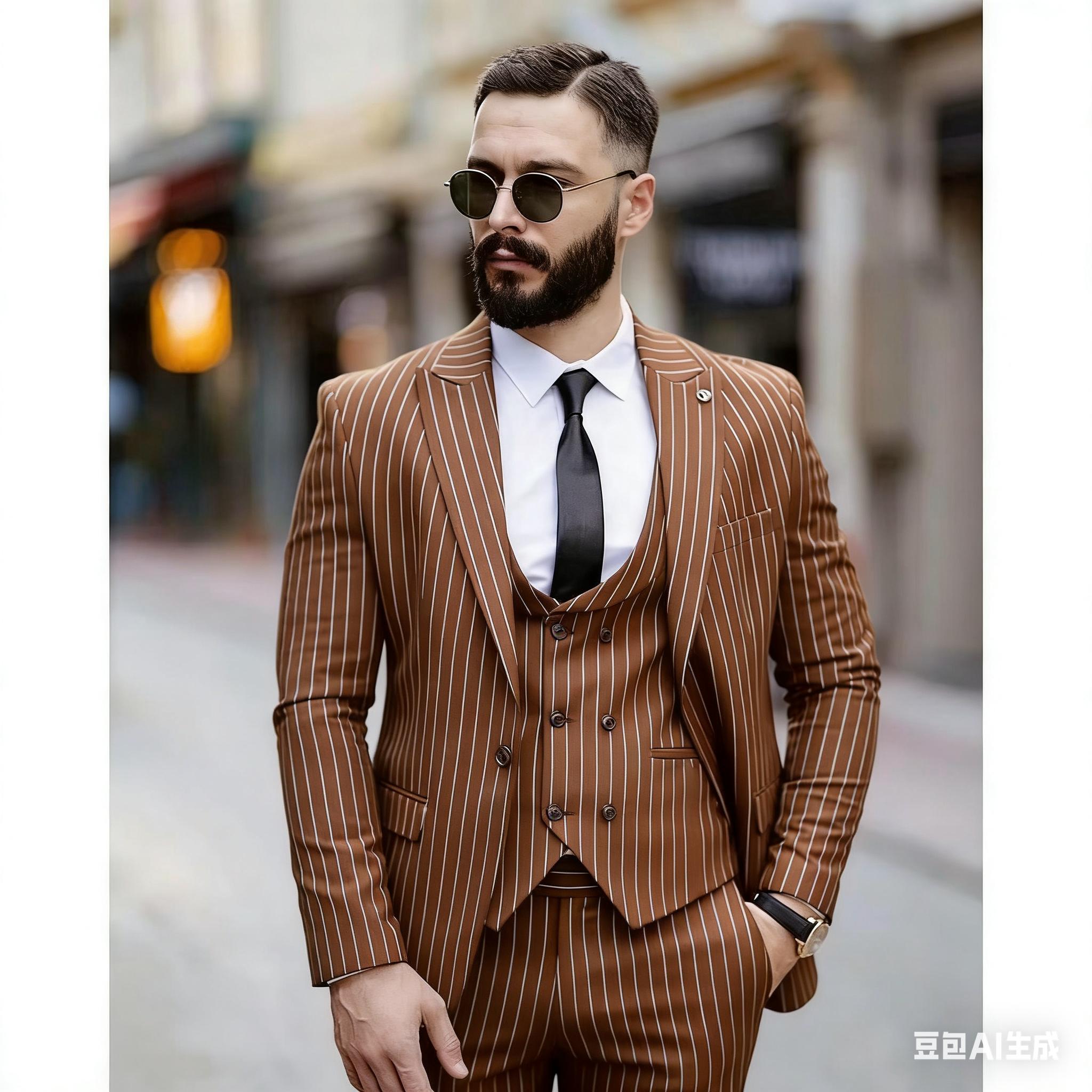 Чоловічі костюми Чорні в смужку Звужений лацкан Slim Fit Костюм Homme Повсякденний 3 предмети Весільний піджак Жилет Штани Ділові Блейзери Комплекти M коричневий
Чоловічі костюми Чорні в смужку Звужений лацкан Slim Fit Костюм Homme Повсякденний 3 предмети Весільний піджак Жилет Штани Ділові Блейзери Комплекти M коричневий
