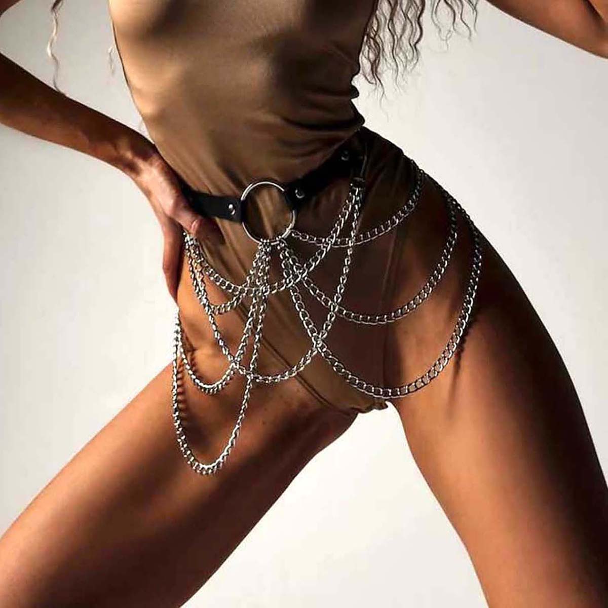 Women Fashion Belly Belt Chain Street Style Belt With Chain Gothic Harness Chain Bustier Harness Waist Belt Clothing Accessories
Women Fashion Belly Belt Chain Street Style Belt With Chain Gothic Harness Chain Bustier Harness Waist Belt Clothing Accessories