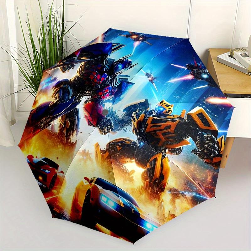1pc Transformers: Cyberverse Battle Umbrella with Plastic Handle,Suitable for All Seasons Home Travel Outdoor UmbrellaM972
1pc Transformers: Cyberverse Battle Umbrella with Plastic Handle,Suitable for All Seasons Home Travel Outdoor UmbrellaM972