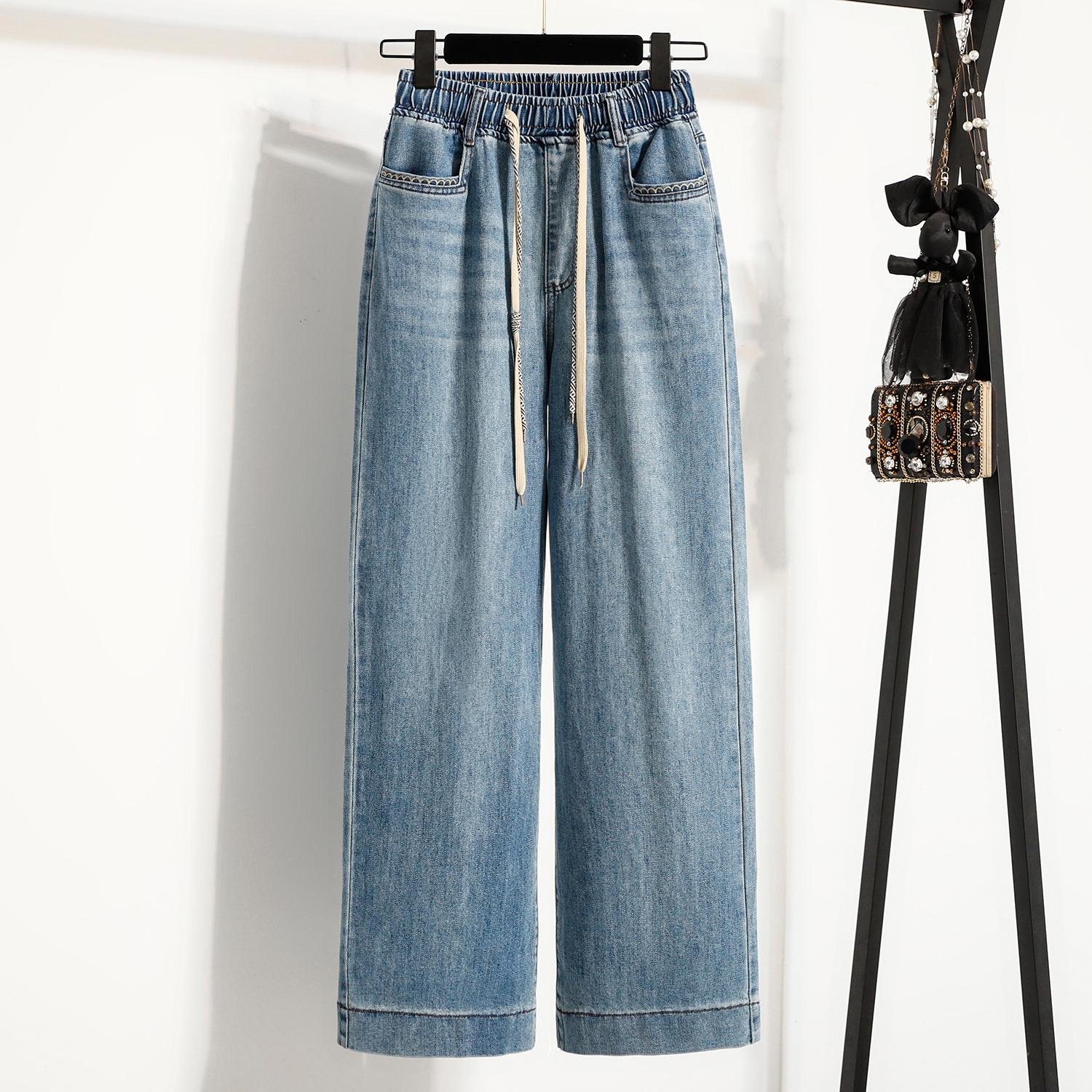 DIMANAF 2026 New Spring Summer Women Jeans Plus Size Fashion Lady Denim Long Pants Oversized Loose Bottoms 3XL світло-синій колір
DIMANAF 2026 New Spring Summer Women Jeans Plus Size Fashion Lady Denim Long Pants Oversized Loose Bottoms 3XL світло-синій колір