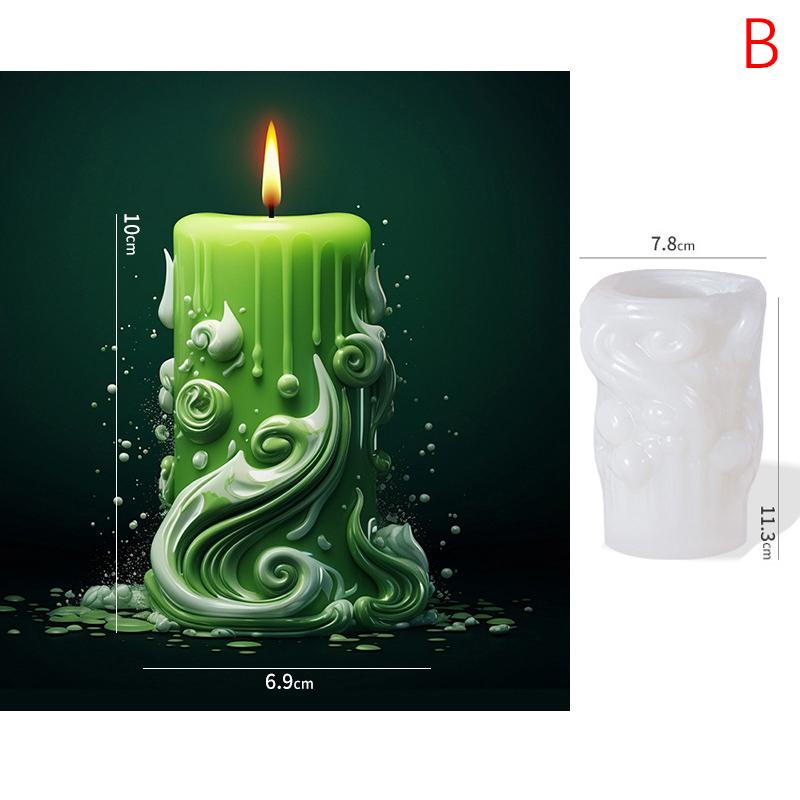 Снежинка резная цилиндрическая силиконовая форма для свечей волнообразный спиральный узор круглая колонна мыло смоляная форма шоколадная сосулька художественный декор
Снежинка резная цилиндрическая силиконовая форма для свечей волнообразный спиральный узор круглая колонна мыло смоляная форма шоколадная сосулька художественный декор