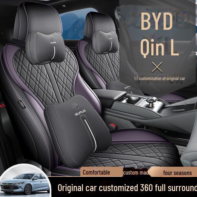 Кожаный чехол на сиденье BYD Qin L: Полное окружение, Спортивный, Универсальная посадка для всех сезонов. Qin L
Кожаный чехол на сиденье BYD Qin L: Полное окружение, Спортивный, Универсальная посадка для всех сезонов. Qin L