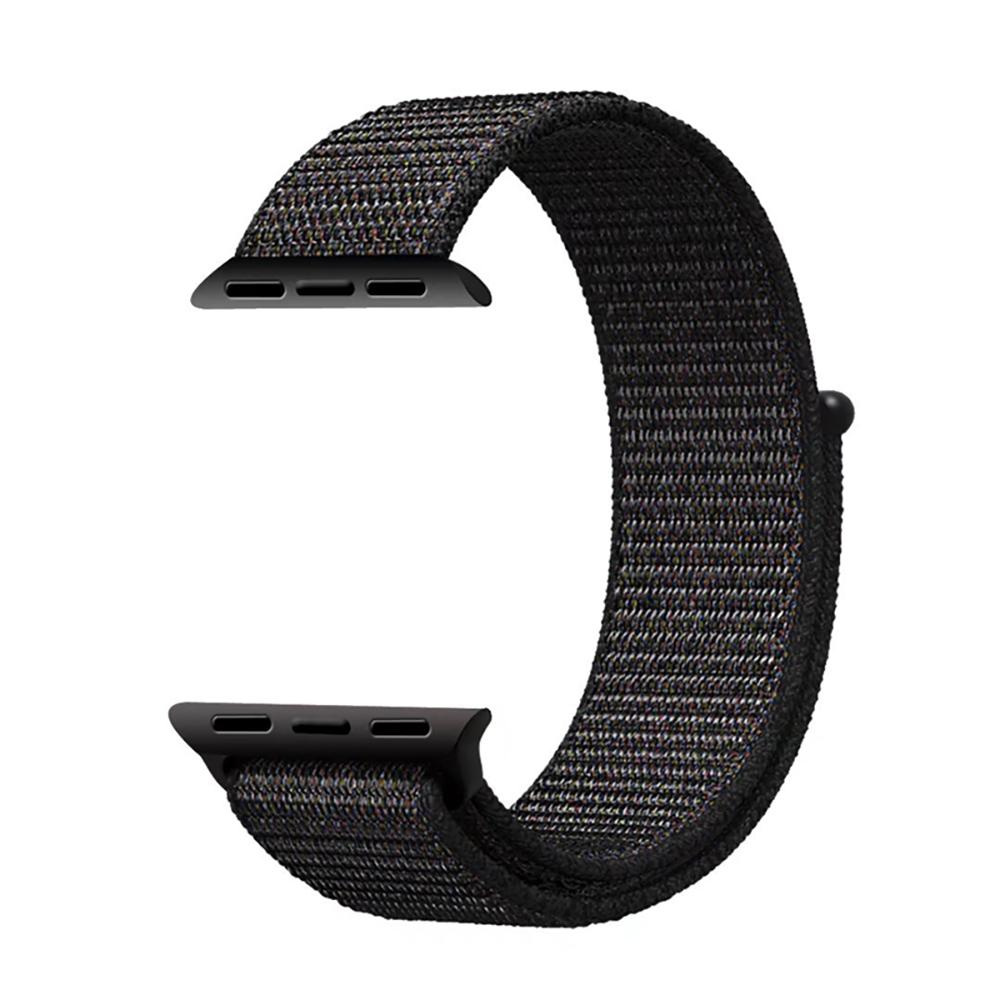 For Apple Watch Series 10 42mm/9 8 7 41mm/6 5 4 SE SE (2022) SE (2023) 40mm/3 2 1 38mm Nylon Watch Band Adjustable Strap All Black
For Apple Watch Series 10 42mm/9 8 7 41mm/6 5 4 SE SE (2022) SE (2023) 40mm/3 2 1 38mm Nylon Watch Band Adjustable Strap All Black
