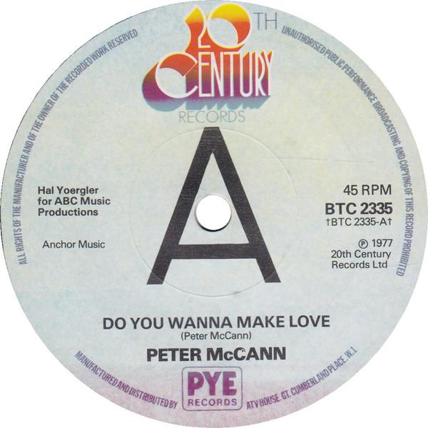 7-дюймовая пластинка PETER MCCANN Do You Wanna Make Love BTC2335 20th Century Re 1977 UK Rock Б/у
7-дюймовая пластинка PETER MCCANN Do You Wanna Make Love BTC2335 20th Century Re 1977 UK Rock Б/у