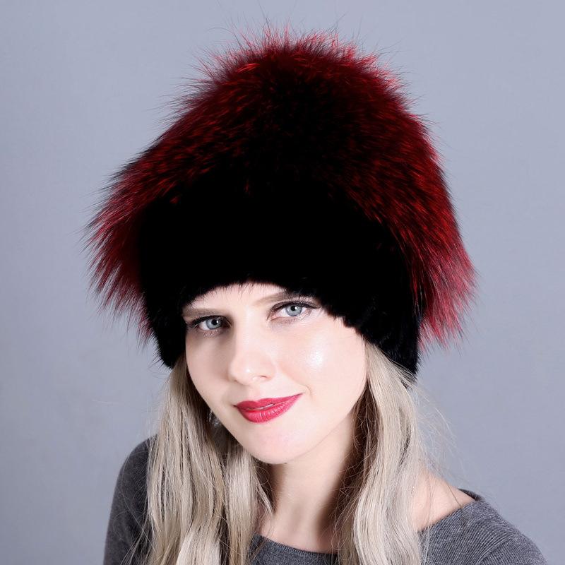 Новый норковый головной убор европейской и американской моды, женская зимняя норковая шапка, шапка из меха чернобурки, взрослая average size
Новый норковый головной убор европейской и американской моды, женская зимняя норковая шапка, шапка из меха чернобурки, взрослая average size
