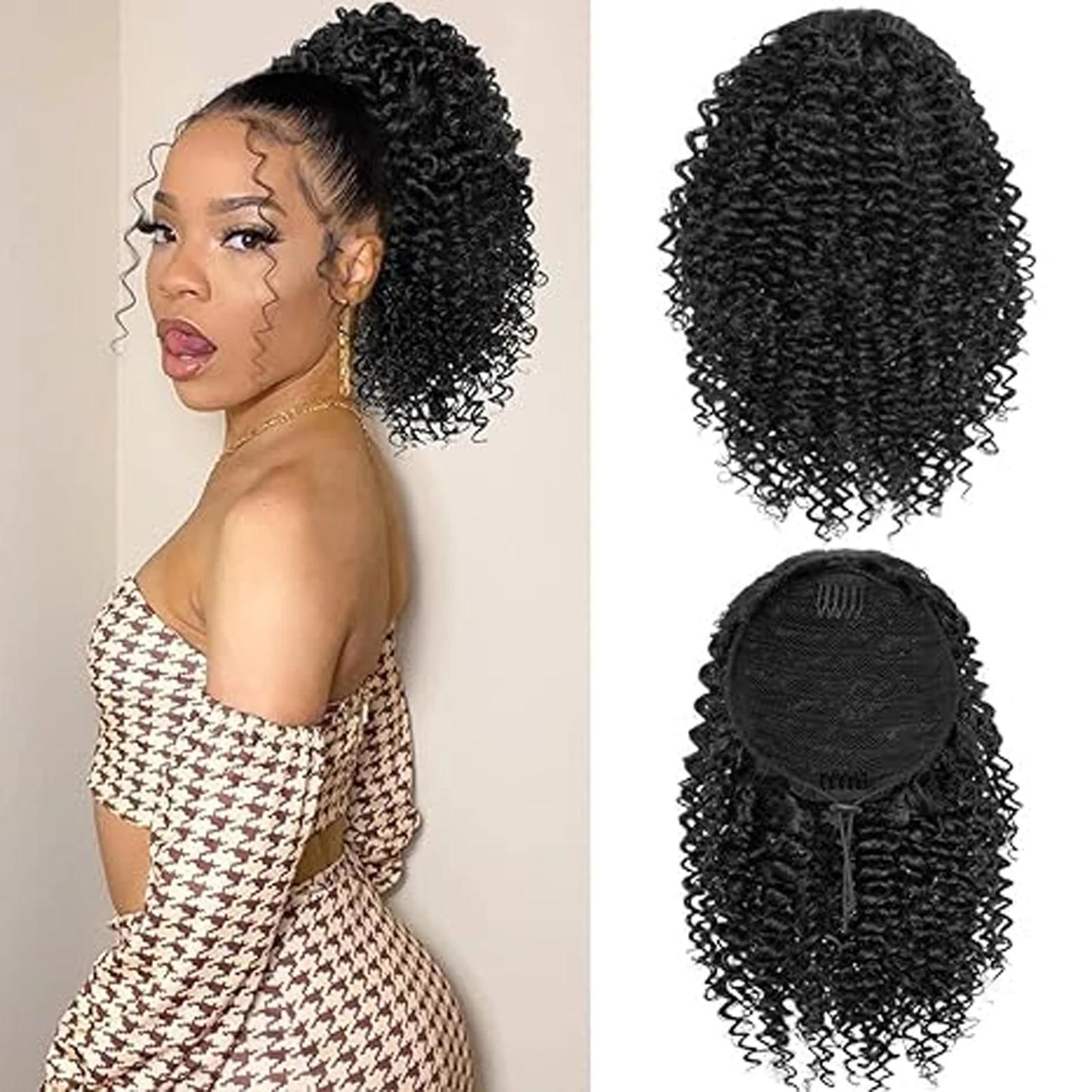 1 Pack Drawstring Extension 12 Inch Short Black Afro Curly two clips Extension for Black Women Halloween
1 Pack Drawstring Extension 12 Inch Short Black Afro Curly two clips Extension for Black Women Halloween