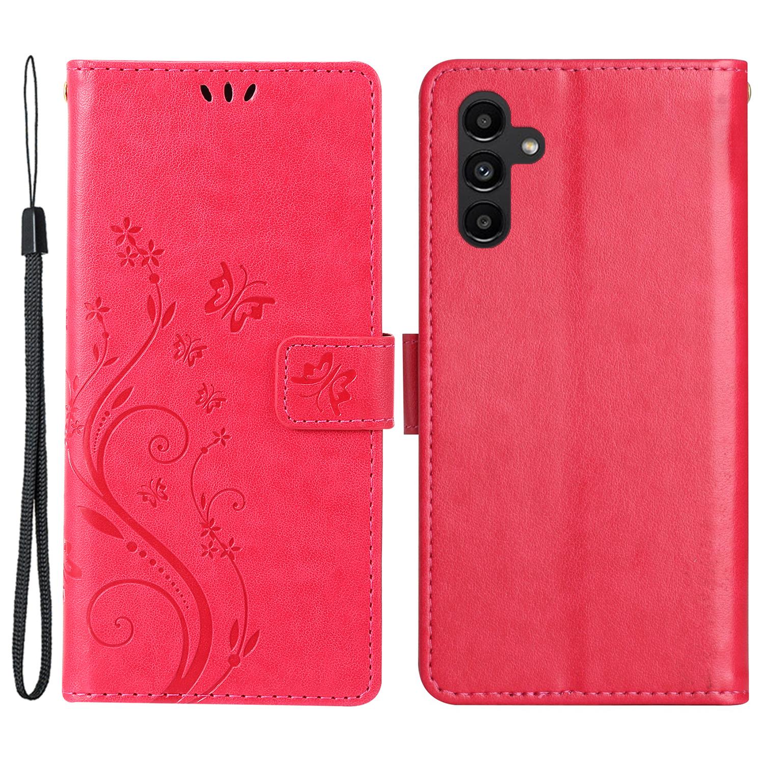 For Samsung Galaxy M55 5G/C55 5G/F55 5G Case Wallet Butterfly Floral PU Leather Phone Cover Red
For Samsung Galaxy M55 5G/C55 5G/F55 5G Case Wallet Butterfly Floral PU Leather Phone Cover Red