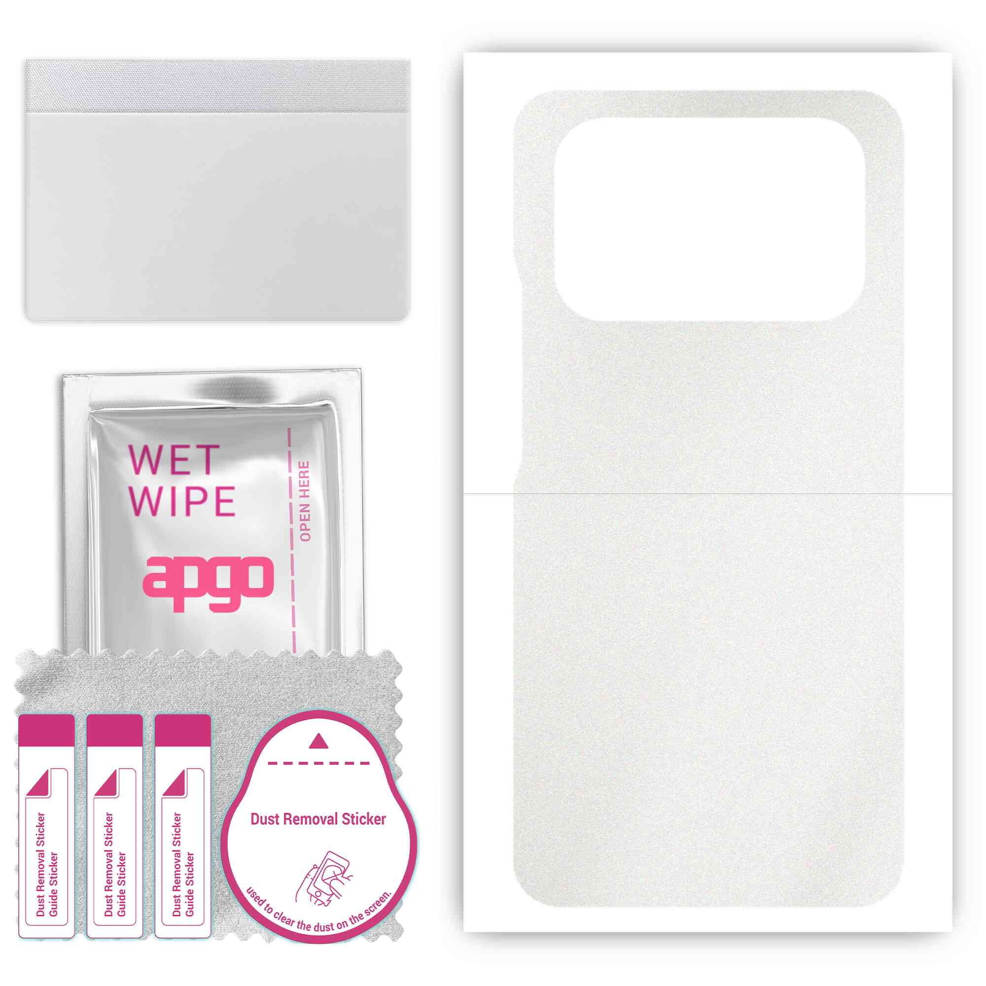 apgo Protective Skin Sticker for the back compatible with Xiaomi Mi 11 Ultra, Wrap Film, Foil, Vinyl - Pattern Matte Transparent
apgo Protective Skin Sticker for the back compatible with Xiaomi Mi 11 Ultra, Wrap Film, Foil, Vinyl - Pattern Matte Transparent