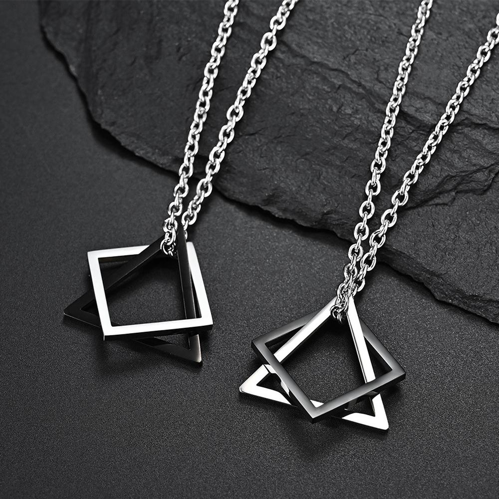 Zinc Zinc Alloy Women Necklace for Men Geometric Necklace Fashion Jewelry Clavicle Chain Pendant Necklace
Zinc Zinc Alloy Women Necklace for Men Geometric Necklace Fashion Jewelry Clavicle Chain Pendant Necklace