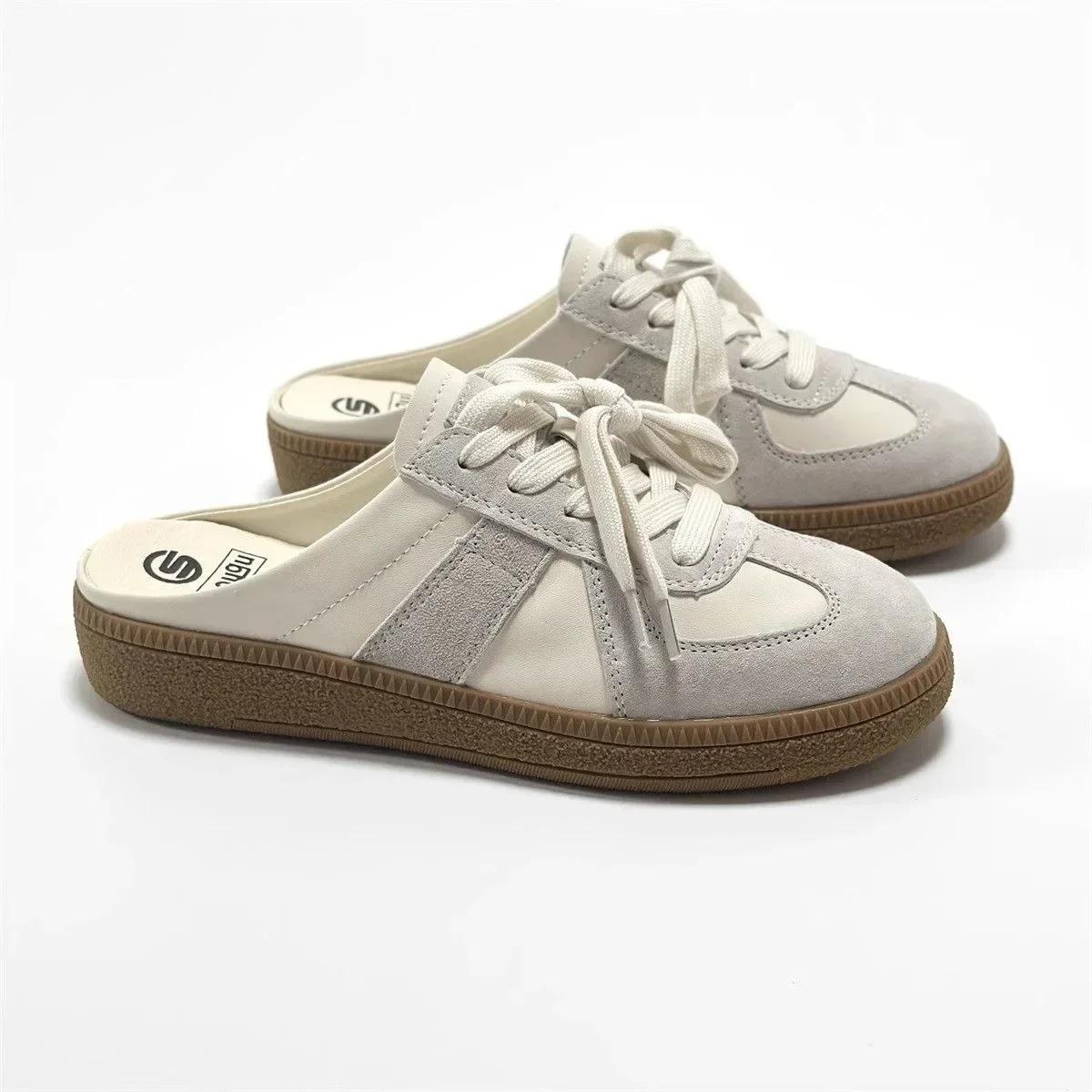 Модная женская обувь мюли, слипоны, лоферы с круглым носком, кроссовки для ходьбы, ленивые клоги на платформе, летние слипоны, криперы, полутапочки с закрытым носком 35 бежевый
Модная женская обувь мюли, слипоны, лоферы с круглым носком, кроссовки для ходьбы, ленивые клоги на платформе, летние слипоны, криперы, полутапочки с закрытым носком 35 бежевый