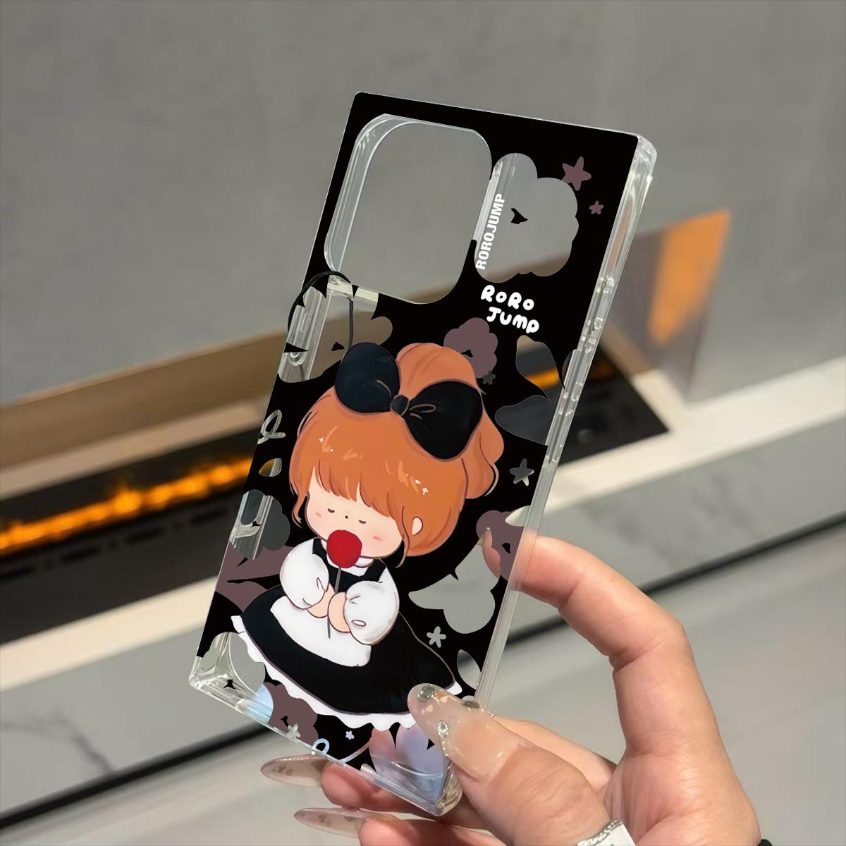 Clear Square Back Tube Case Protection For iPhone 14 Pro Max 15 Plus 11 16 ProMax 13 12 Anti-Oxygen,Cute Little Girl Pattern Casing iphone 16
Clear Square Back Tube Case Protection For iPhone 14 Pro Max 15 Plus 11 16 ProMax 13 12 Anti-Oxygen,Cute Little Girl Pattern Casing iphone 16