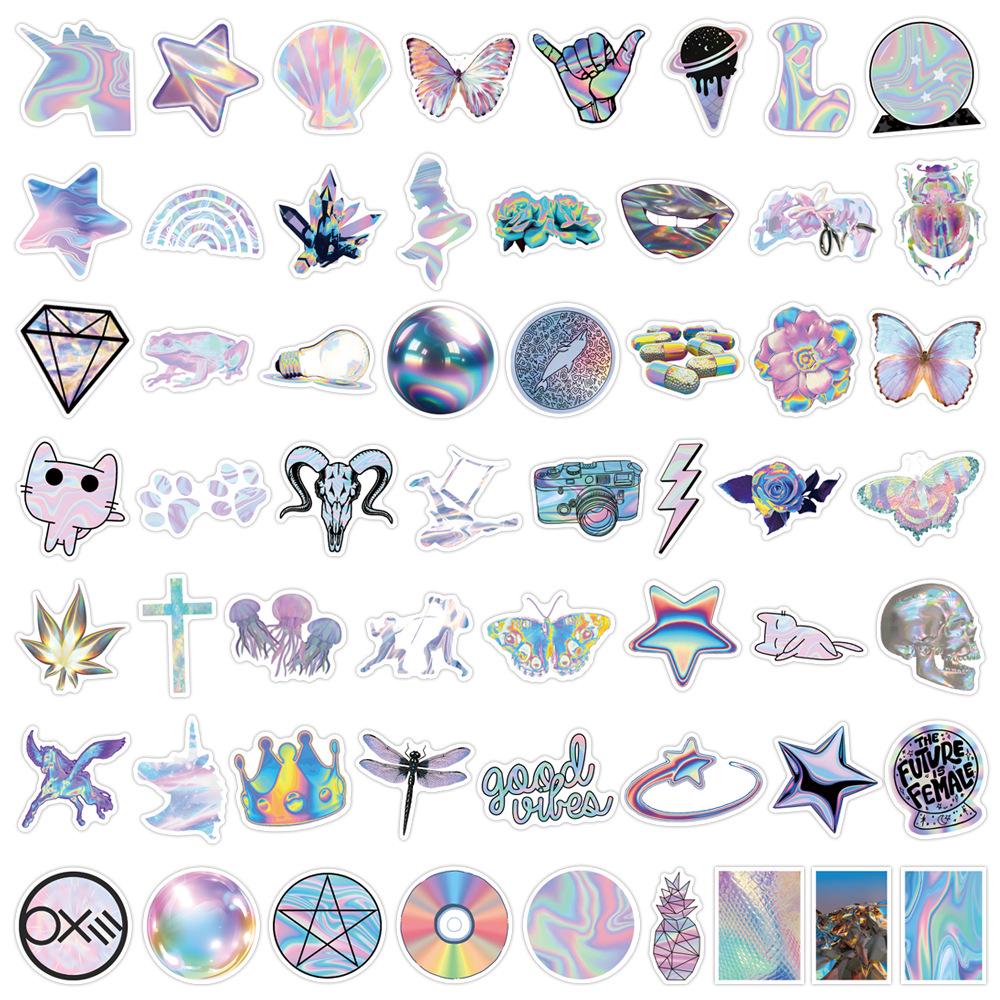 55-Piece Iridescent Rainbow Glitter Stickers – DIY Waterproof Suitcase & Cup Decor
55-Piece Iridescent Rainbow Glitter Stickers – DIY Waterproof Suitcase & Cup Decor