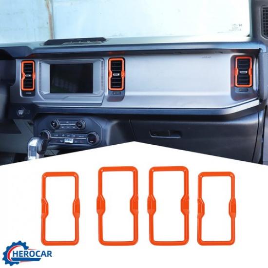 Air Conditioner A/C Outlet Vent Trim Bezels Cover Trim For Ford Bronco +ABS
Air Conditioner A/C Outlet Vent Trim Bezels Cover Trim For Ford Bronco +ABS