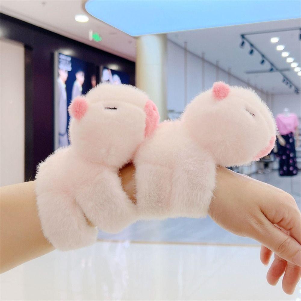 Capybara Rodent Slap Bracelet Series Wrist Style Pink Capybara Plush Band Toy Christmas розовый
Capybara Rodent Slap Bracelet Series Wrist Style Pink Capybara Plush Band Toy Christmas розовый
