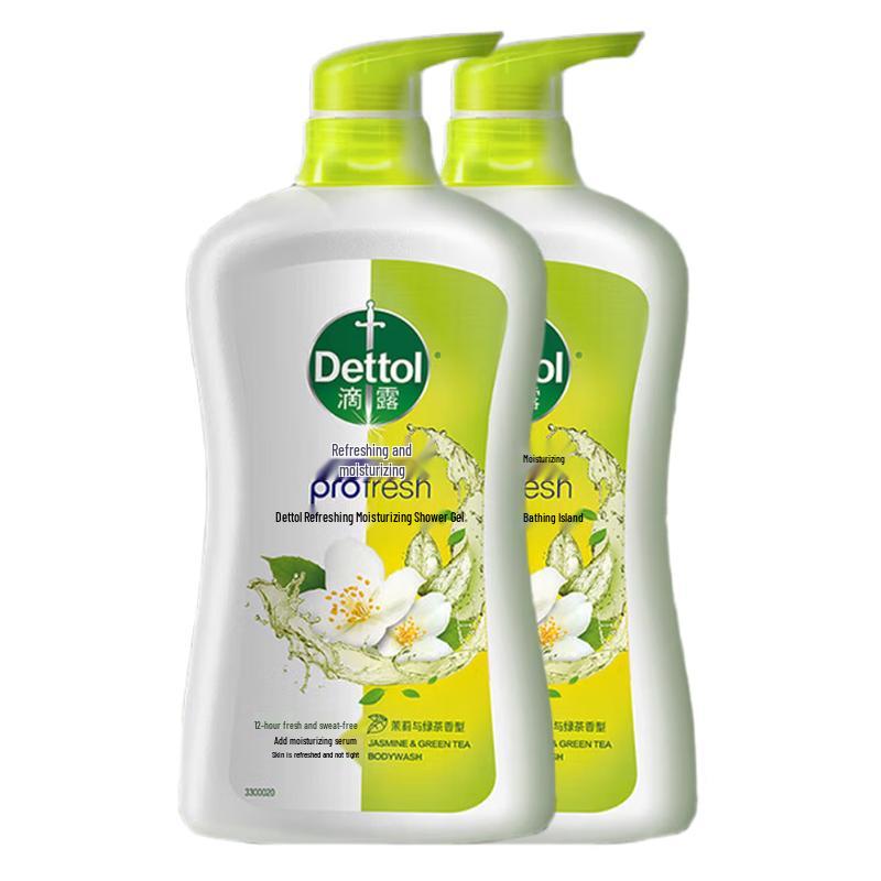 Dettol Jasmine Green Tea Shower Gel Duo Pack
Dettol Jasmine Green Tea Shower Gel Duo Pack