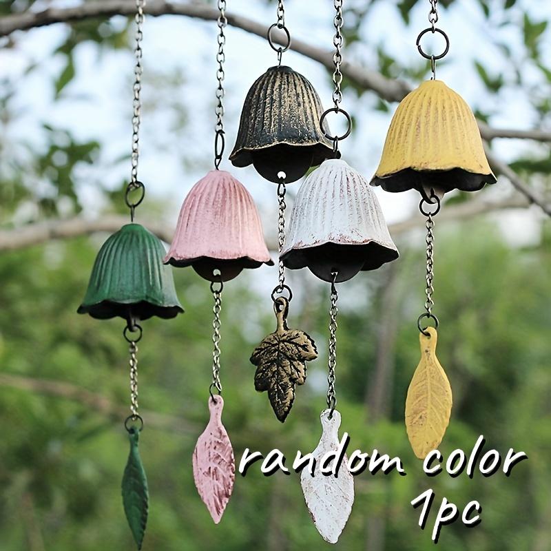 1pc rustic cast iron wind chime, vintage metal leaf bell, outdoor patio hanging decoration, camping blessing bell, holiday party
1pc rustic cast iron wind chime, vintage metal leaf bell, outdoor patio hanging decoration, camping blessing bell, holiday party