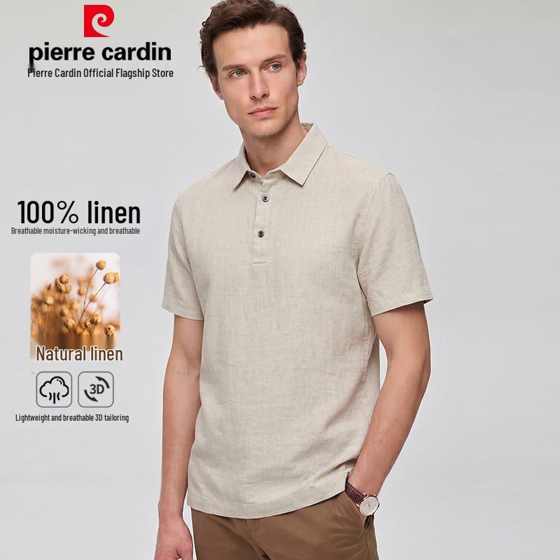 Pierre Cardin Men s 100% Linen Short Sleeve Polo Shirt XL
Pierre Cardin Men s 100% Linen Short Sleeve Polo Shirt XL