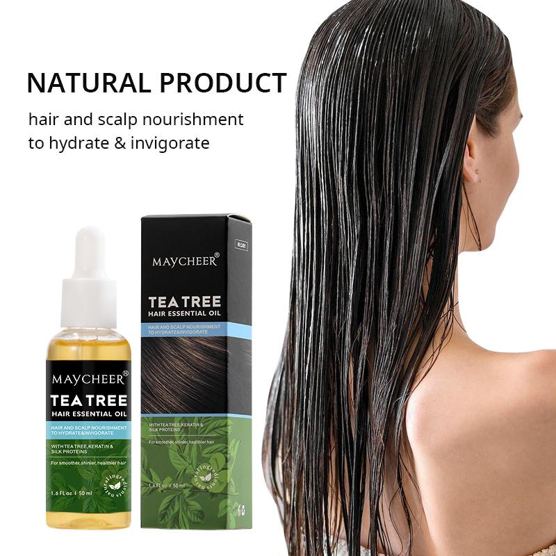 Tea Tree Oil Hair Care Essential Oil 50ml Smooth And Improve Dry And Frizzy Hair Conditioner
Tea Tree Oil Hair Care Essential Oil 50ml Smooth And Improve Dry And Frizzy Hair Conditioner