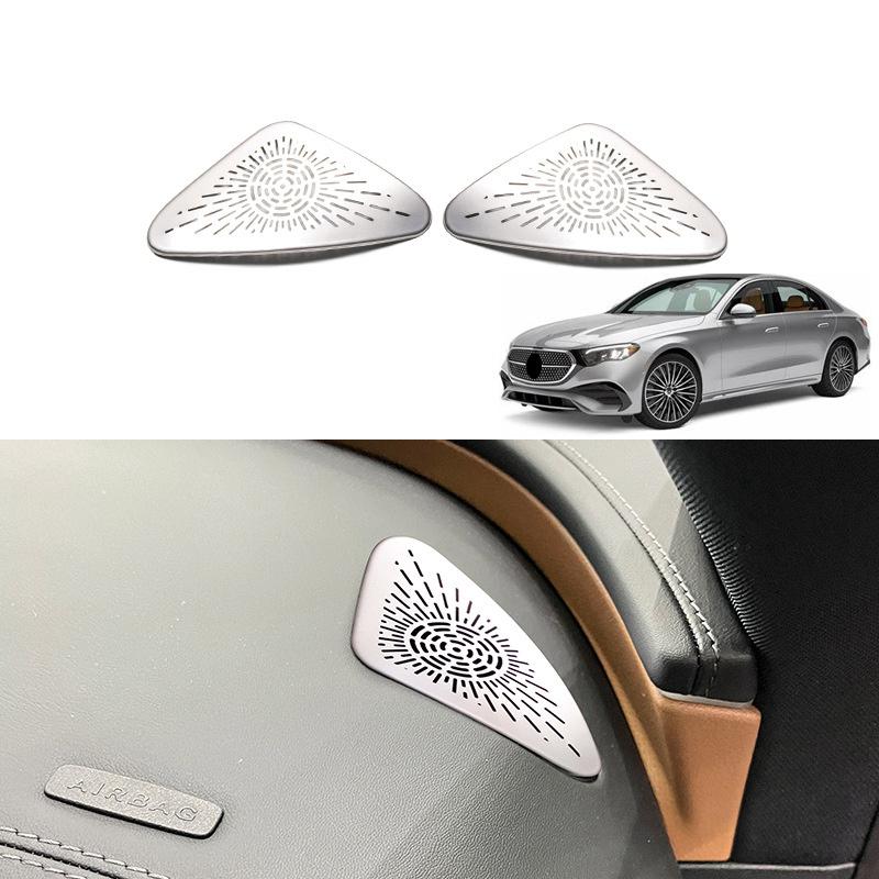 For Mercedes Benz E Class 2024 2025 W214,Car Tweeter Cover, Trunk Door Audio A-pillar Speaker Dashboard Horn Engine Air Outlet S-Both sides
For Mercedes Benz E Class 2024 2025 W214,Car Tweeter Cover, Trunk Door Audio A-pillar Speaker Dashboard Horn Engine Air Outlet S-Both sides