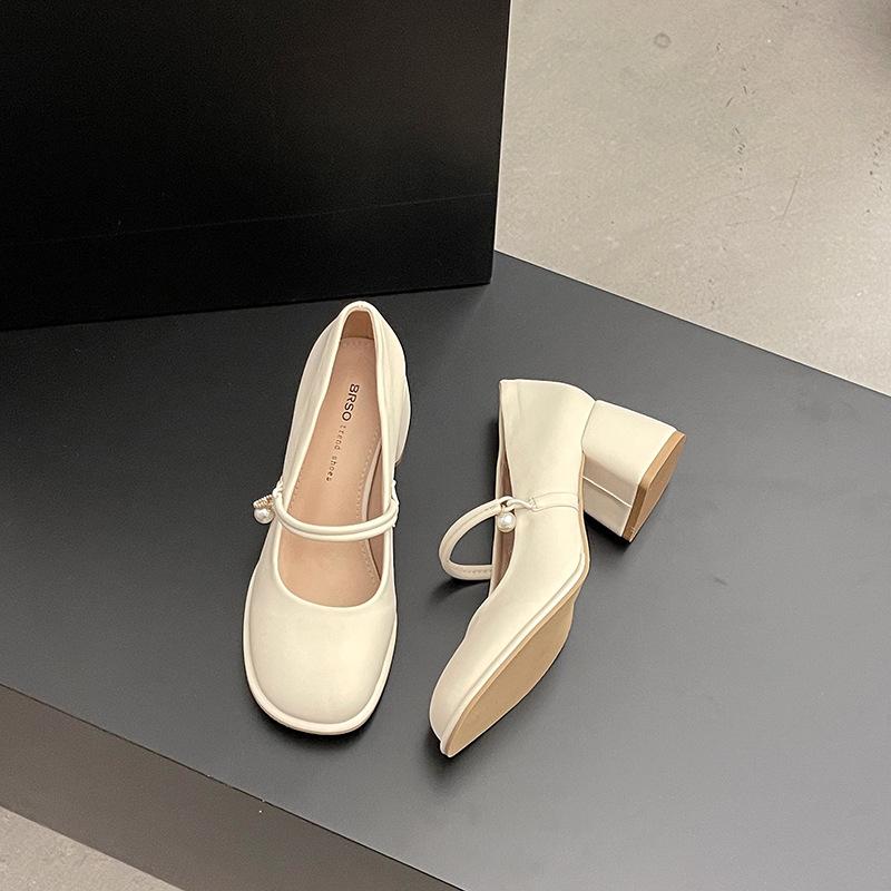 Туфли-лодочки на толстом каблуке с жемчугом, женские, весенне-летние, модные, в стиле ретро, Мэри Джейн 40 бежевый
Туфли-лодочки на толстом каблуке с жемчугом, женские, весенне-летние, модные, в стиле ретро, Мэри Джейн 40 бежевый