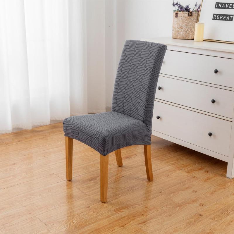 Thick Stretch Dining Chair Covers ProtectorsJacquard Parsons Chair Slipcover темно-сірий колір
Thick Stretch Dining Chair Covers ProtectorsJacquard Parsons Chair Slipcover темно-сірий колір