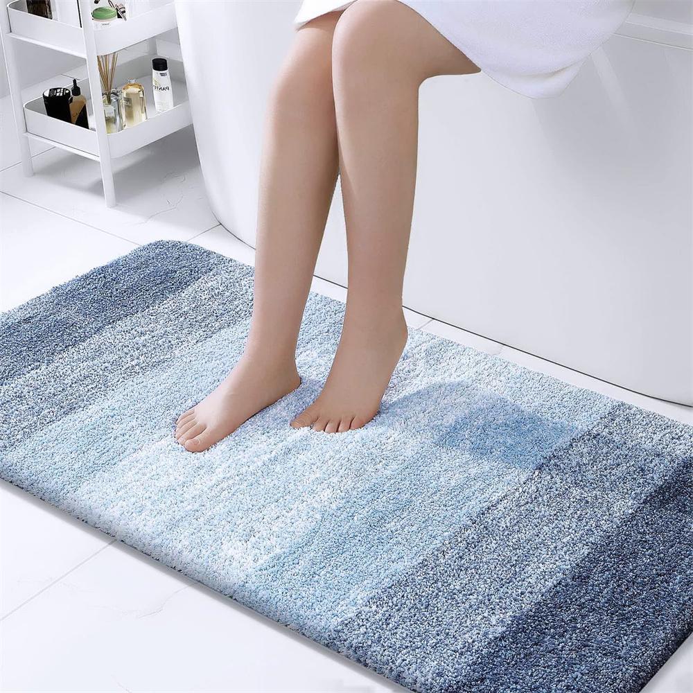 Olanly Shaggy Bath Mat Microfiber Super Absorbent Bathroom Shower Rug Non-Slip Soft Shower Mats Floor Plush Carpet Foot Wash Mat 41x61cm (16x24 inch)
Olanly Shaggy Bath Mat Microfiber Super Absorbent Bathroom Shower Rug Non-Slip Soft Shower Mats Floor Plush Carpet Foot Wash Mat 41x61cm (16x24 inch)
