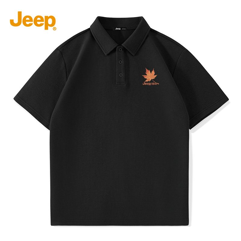 JEEP Men s Summer Waffle Knit Polo Shirt
JEEP Men s Summer Waffle Knit Polo Shirt