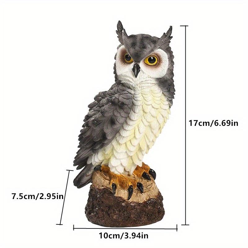 Resin Bionic Owl Ornaments Outdoor Porch Decorative Figurines for Portico Courtyard Animal Item Garden Sculpture Gift Gray
Resin Bionic Owl Ornaments Outdoor Porch Decorative Figurines for Portico Courtyard Animal Item Garden Sculpture Gift Gray