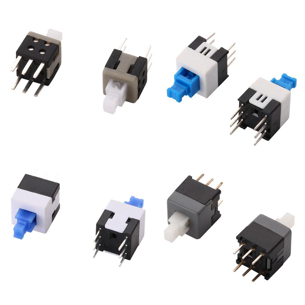 10Pcs/Lot 5.8x5.8 7x7 8x8 8.5x8.5mm Self Locking / Self Reset Push Tactile Power Micro Switch 6 Pin Button Switches Self Reset
10Pcs/Lot 5.8x5.8 7x7 8x8 8.5x8.5mm Self Locking / Self Reset Push Tactile Power Micro Switch 6 Pin Button Switches Self Reset