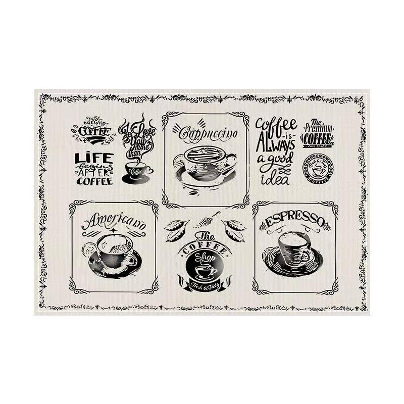 Creative Coffee Print Kitchen Drying Mat Soft Rubber Non-Slip Absorbent Stain-Resistant Mats for Coffee Bar Countertops Dish Mat (as the picture,20x30cm)
Creative Coffee Print Kitchen Drying Mat Soft Rubber Non-Slip Absorbent Stain-Resistant Mats for Coffee Bar Countertops Dish Mat (as the picture,20x30cm)