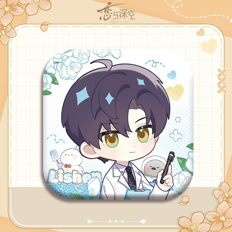 Cartoon Love and Deepspace Sylus Rafayel Zayne Xavier Caleb Cosplay Anime Square Badge Cute Emblem Brooch Pin Gift for Game Fans
Cartoon Love and Deepspace Sylus Rafayel Zayne Xavier Caleb Cosplay Anime Square Badge Cute Emblem Brooch Pin Gift for Game Fans